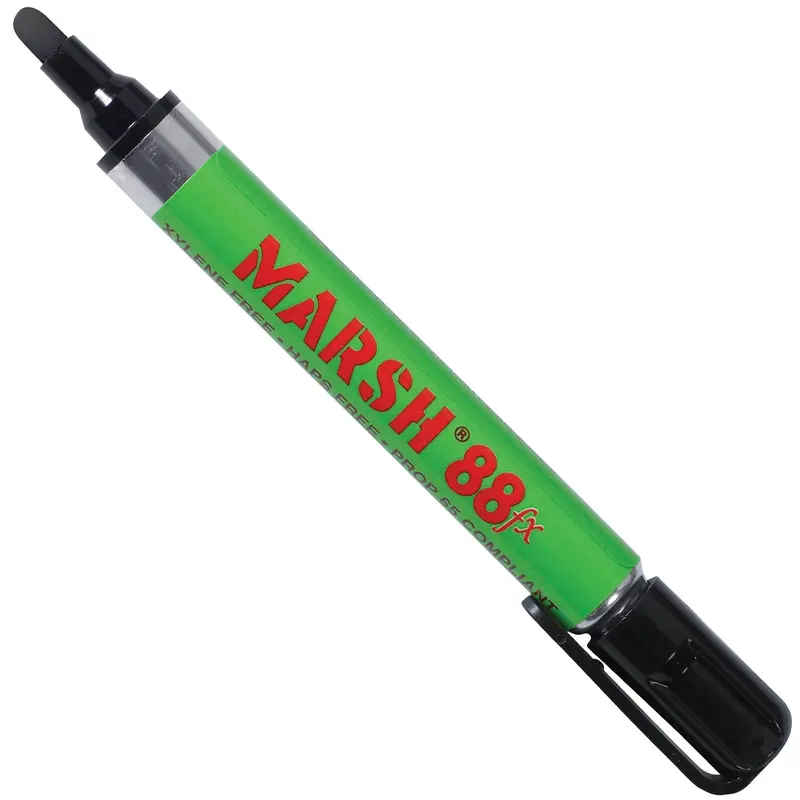 Black Marsh 88fx Metal Paint Markers (MK110BK) Case Of 12