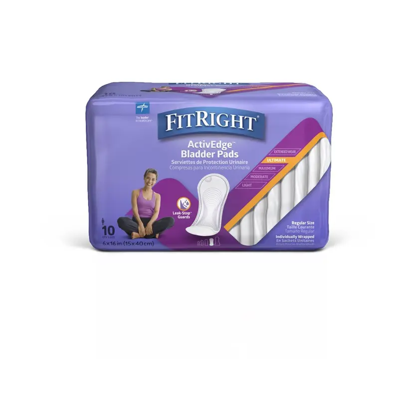 Bladder Control Pad, Ultimate, 6" x 16", 120/CS (FBC1040) Case of 120