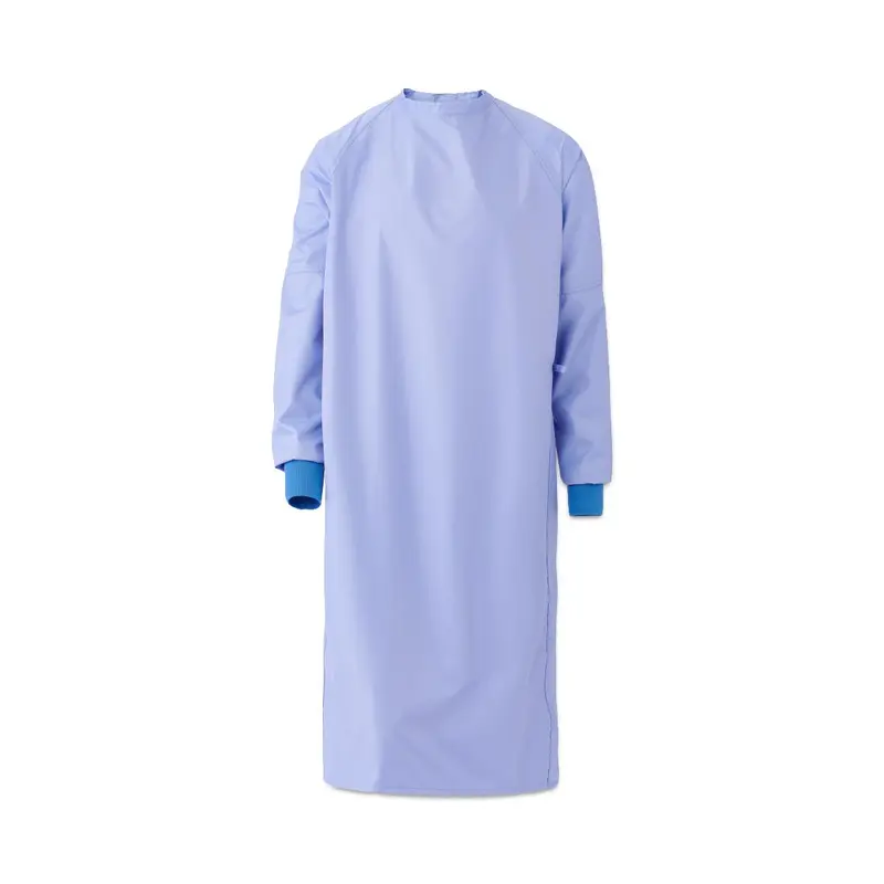 Blockade Reusable Cover Gown, 2-Ply, Ceil Blue, Snaps at Neck and Back, Size L, 12/DZ (MDT012084L) 1 Dozen