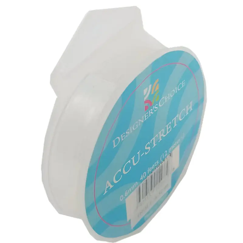ACCU-STRETCH CORD CLEAR 0.6MM X 40'