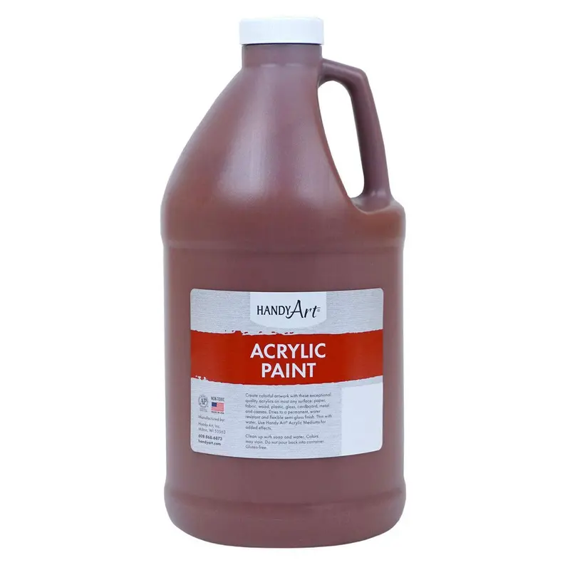 ACRYLIC BURNT SIENA 1/2 GALLON