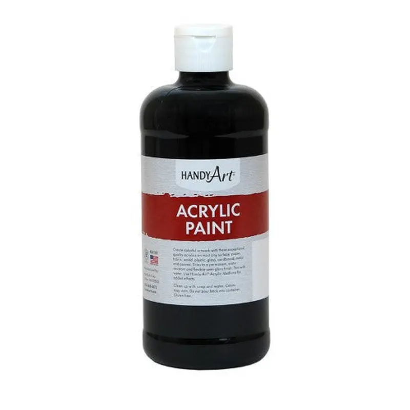 ACRYLIC MARS BLACK 16 OZ