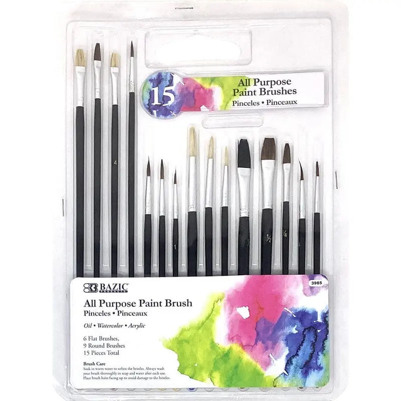 All Purpose Paint Brush 15/PK