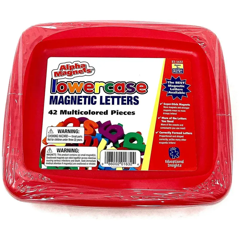 AlphaMagnets Multicolored Lowercase