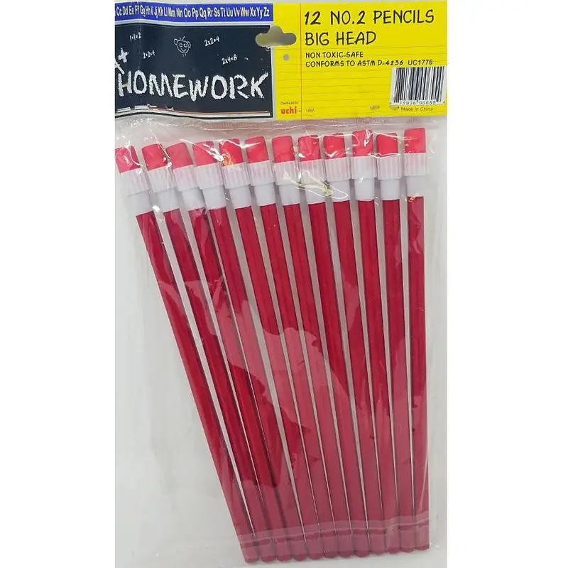 BIG HEAD HB#2 PENCILS PQ.12