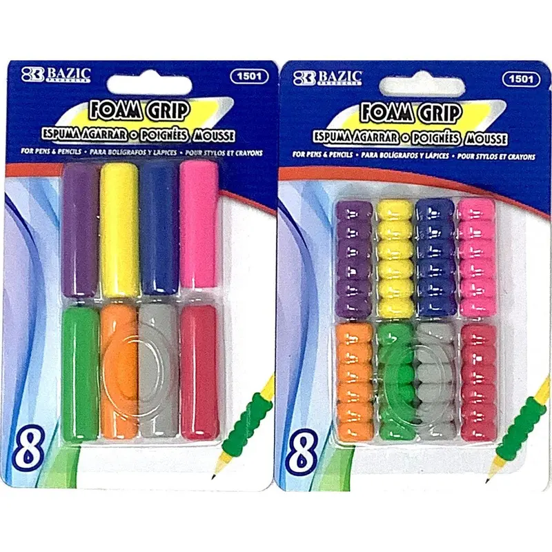 BN PENCIL GRIPS FOAM (PQ.8)Plain Texture