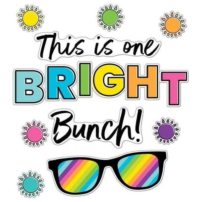 THIS IS ONE BRIGHT BUNCH BULLETIN BOARD SET