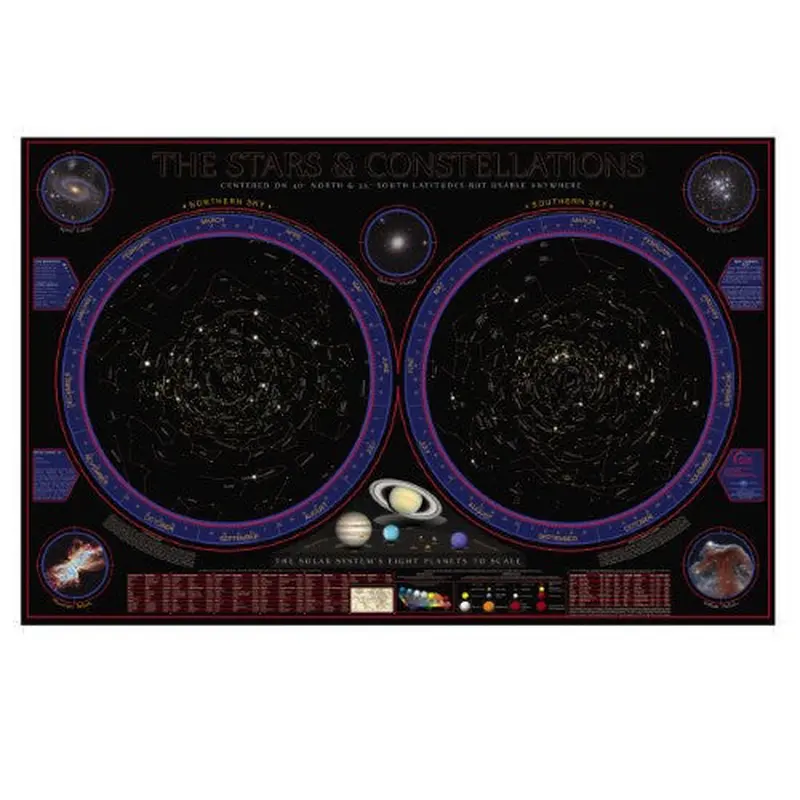 WONDERS CONSTELLATIONS SPACE CHART