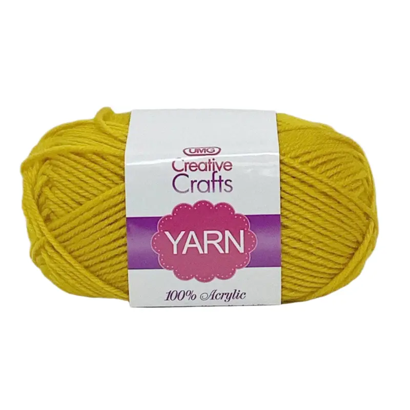 YARN ACRYLIC MUSTARD 2OZ