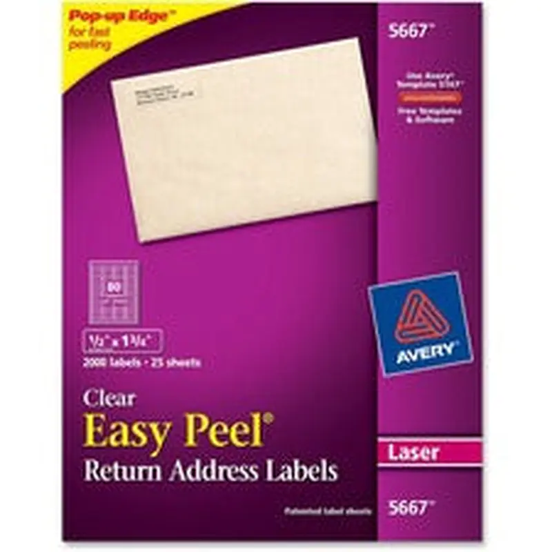 Avery® Return Address Labels - Sure Feed