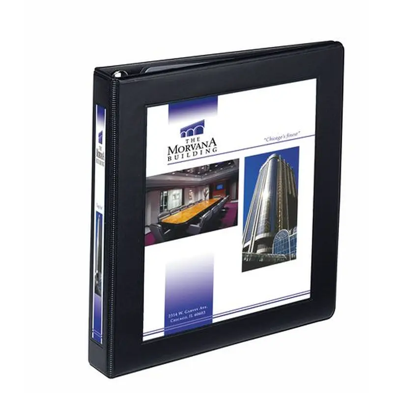 BINDER,HDVW,1"EZD,12,BK