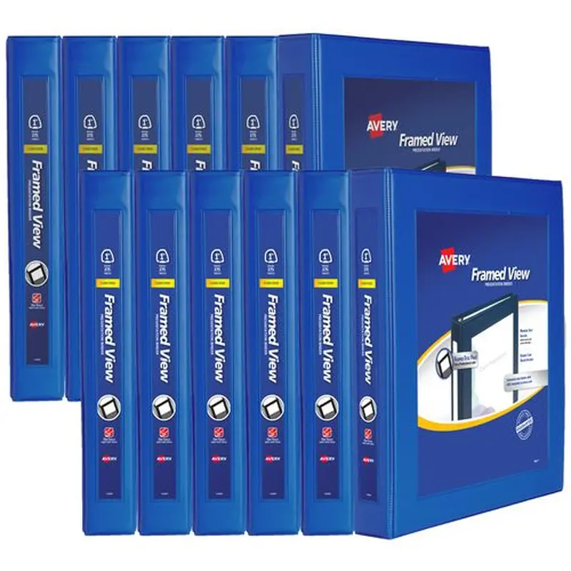 BINDER,FRVW,1"EZD,12,NVBE