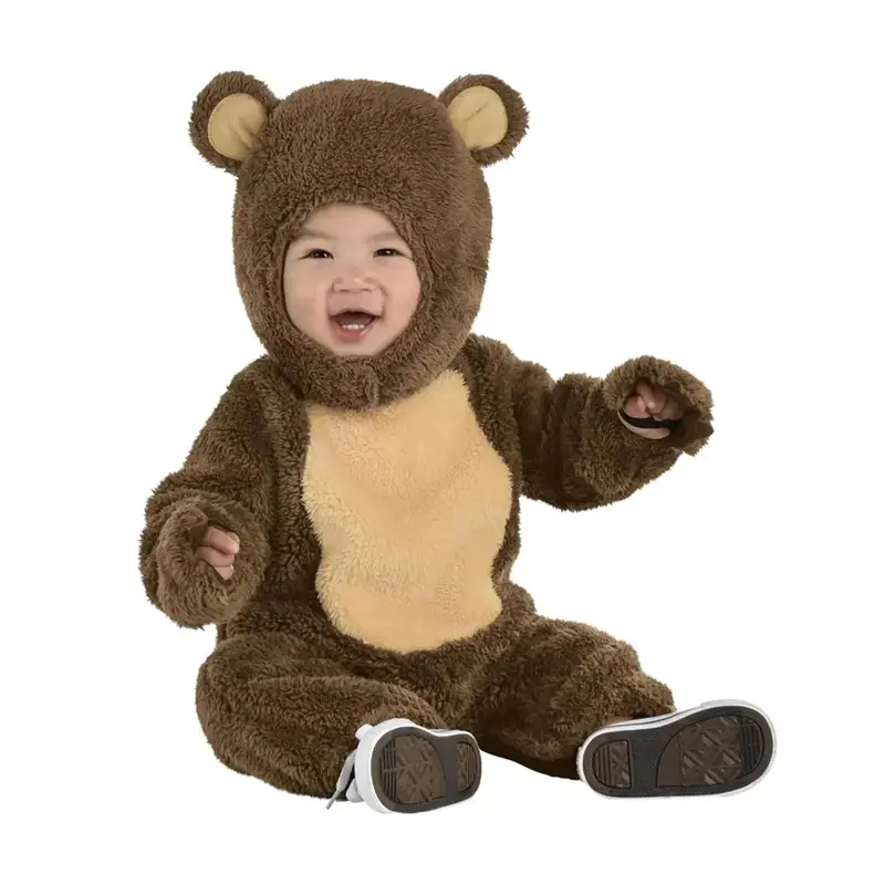 Amscan Cuddly Teddy Bear Infant Costume, 18-24 Months (8409429)