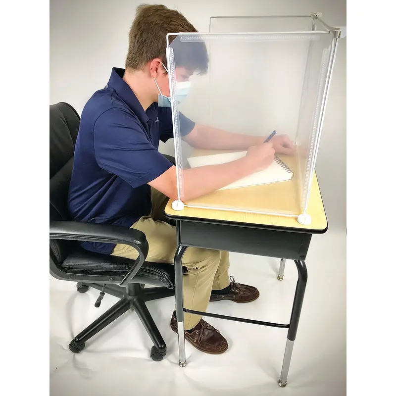 Ashley Healthy Bubbles Privacy View Semi Clear Desktop Shield (ASH50305)