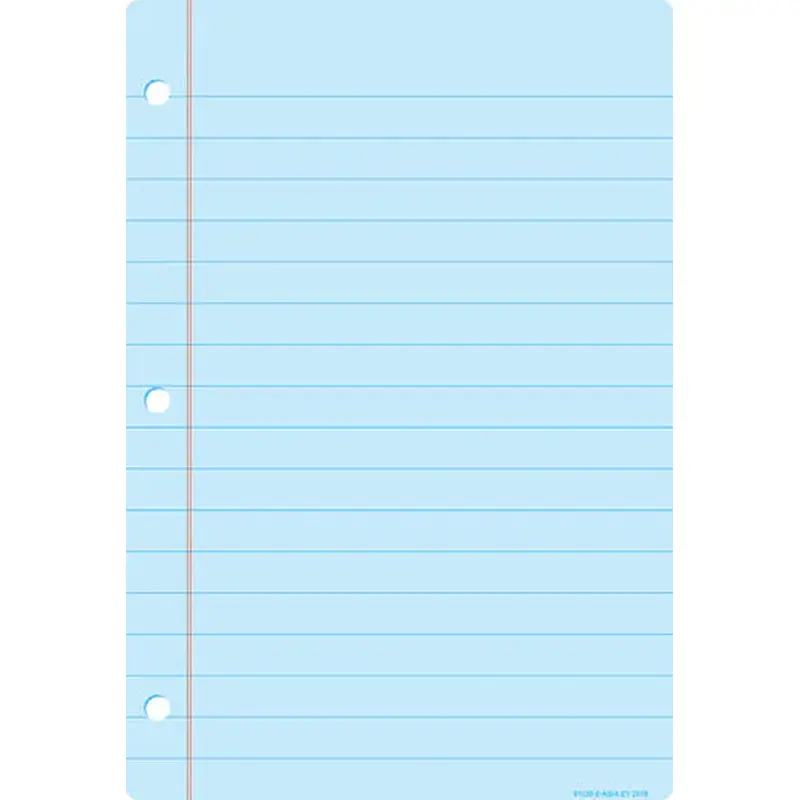 Ashley Productions Smart Poly Chart Light Blue Notebook Paper, 13"x19" (ASH 91030)