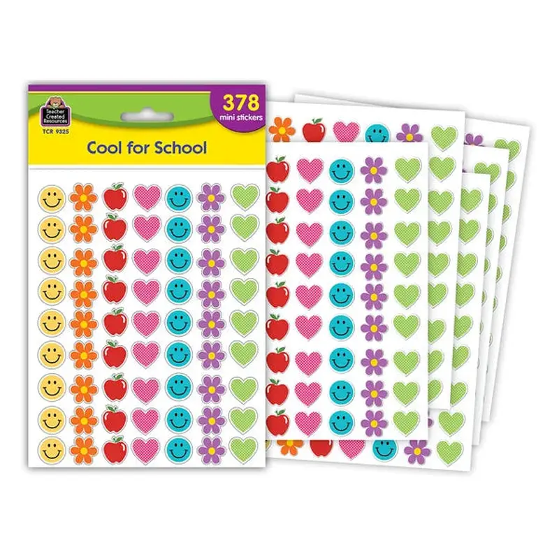 Teacher Created Resources Cool for School Mini Stickers (TCR 9325)