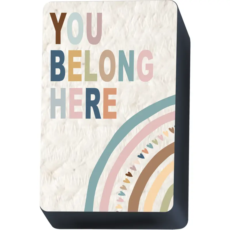Teacher Created Resources Everyone Is Welcome Magnetic Whiteboard Eraser (TCR 71003)