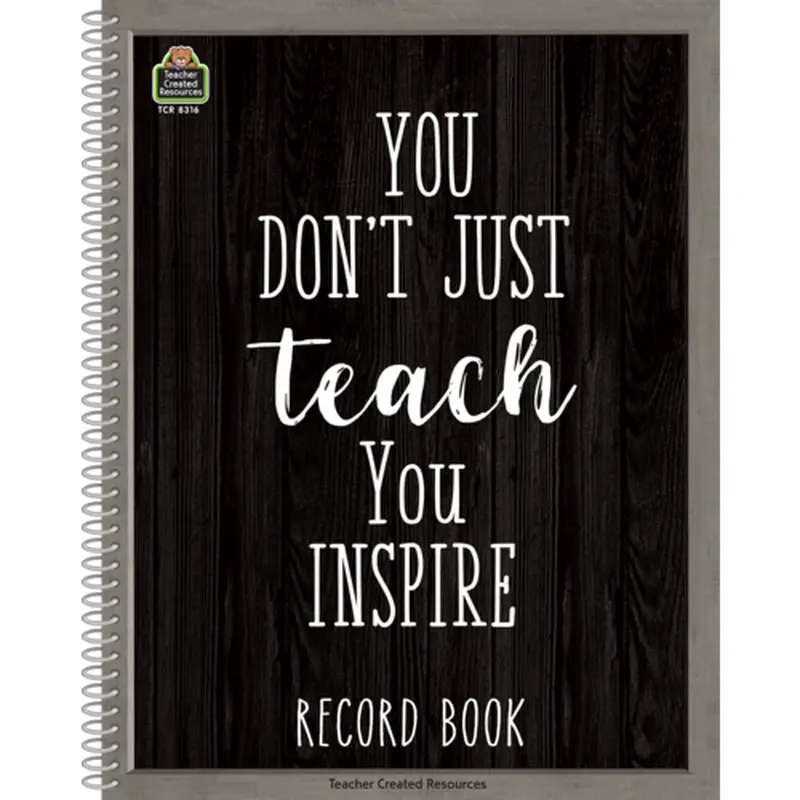 Teacher Created Resources Modern Farmhouse Record Book (TCR 8316)