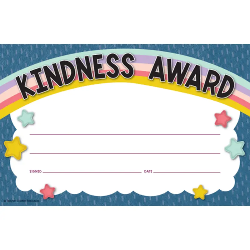 Teacher Created Resources Oh Happy Day Kindness Awards (TCR 4888)