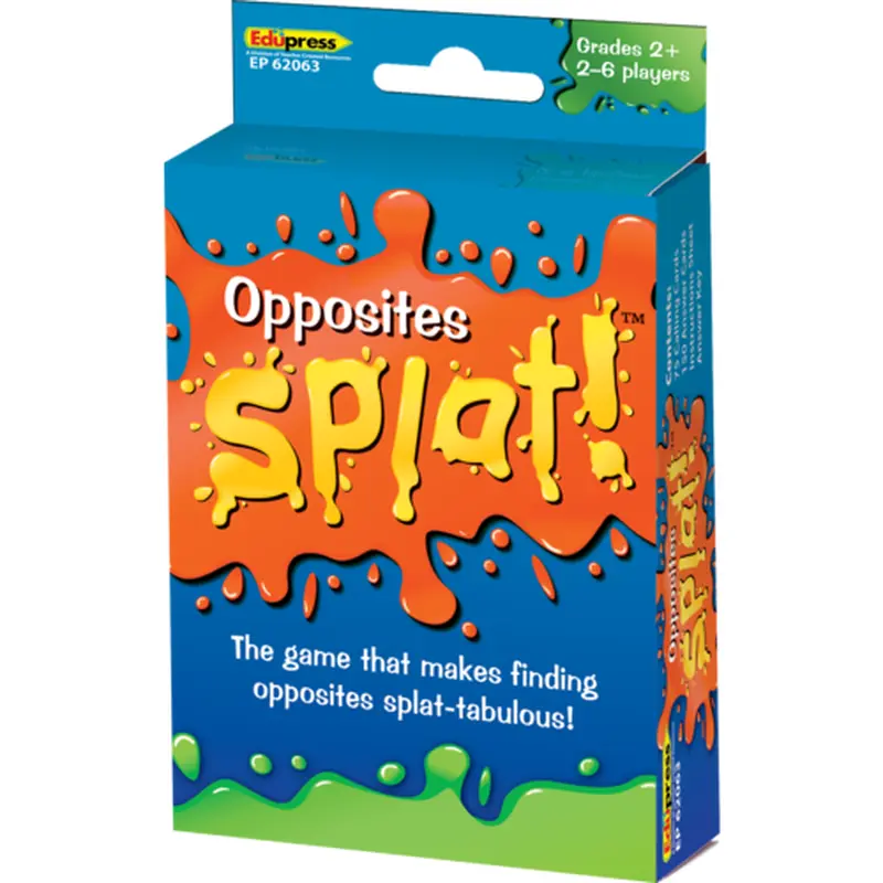 Teacher Created Resources Opposites Splat Game (TCR 62063)
