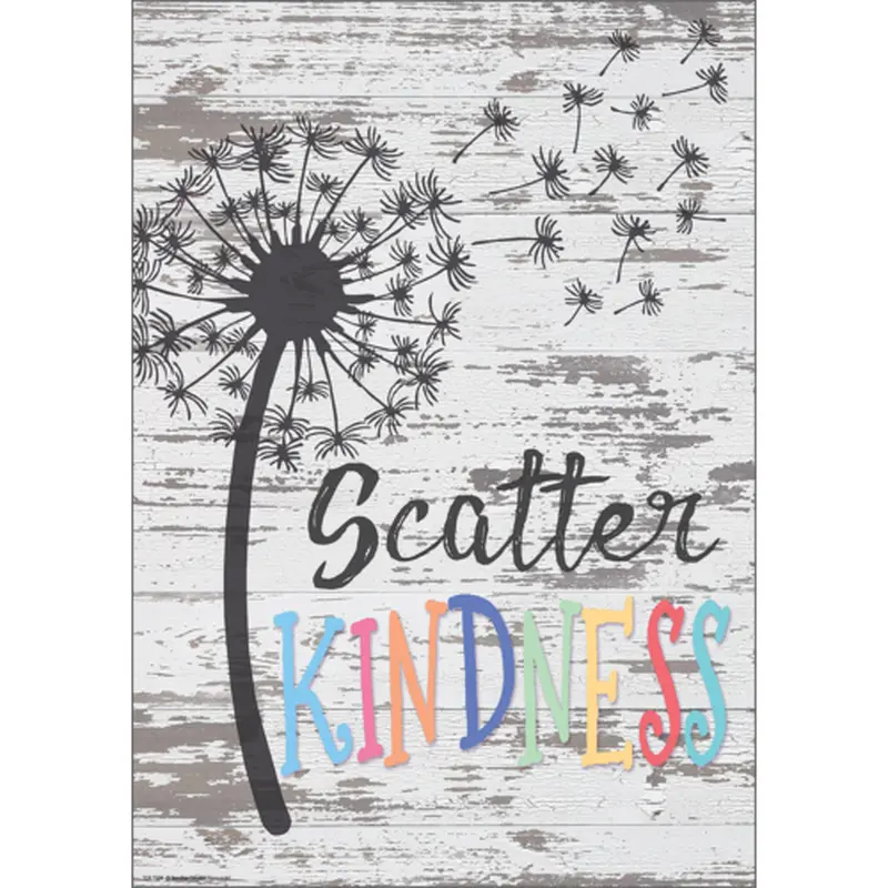 Teacher Created Resources Scatter Kindness Positive Poster (TCR7500)