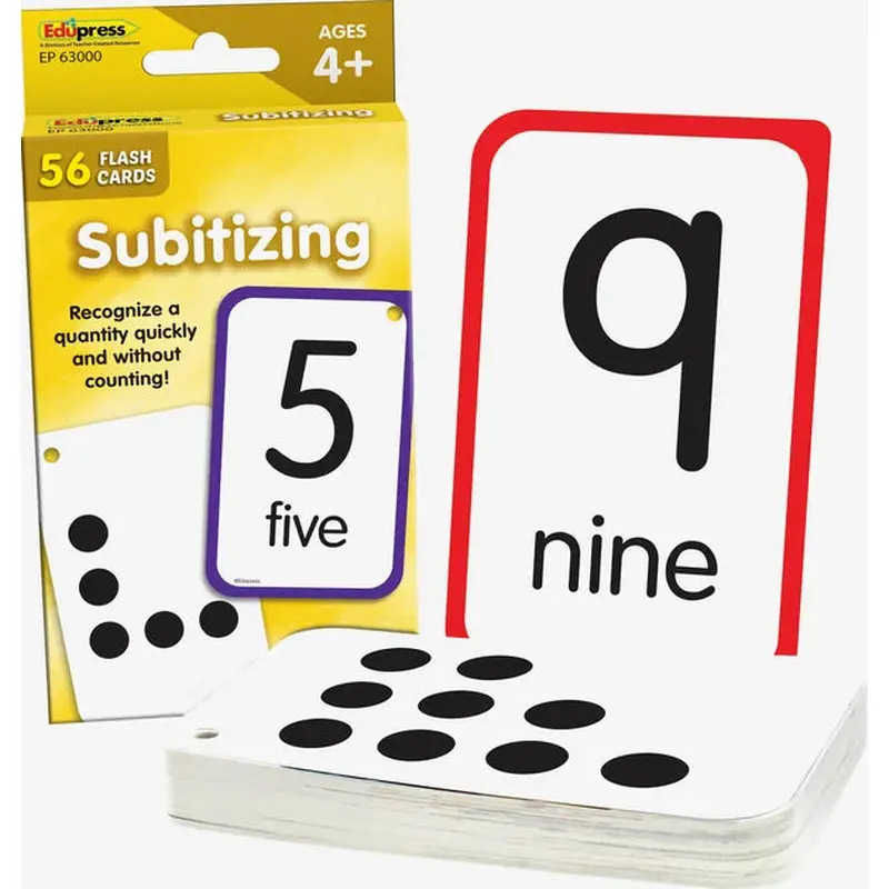 Teacher Created Resources Subitizing Flash Cards (TCR 63000)
