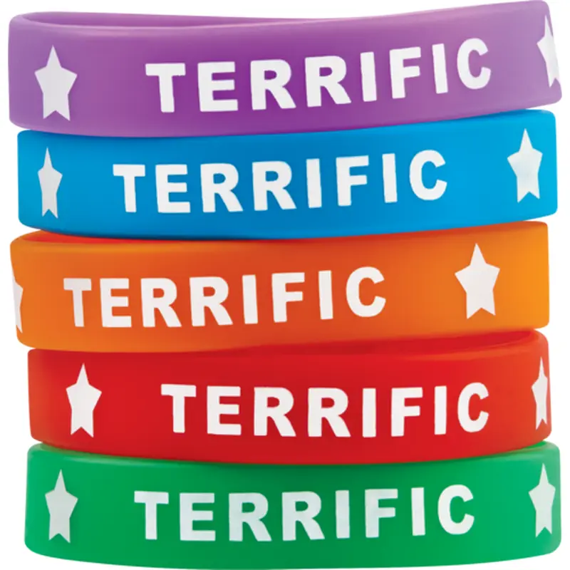 Teacher Created Terrific Wristbands (TCR 6549)