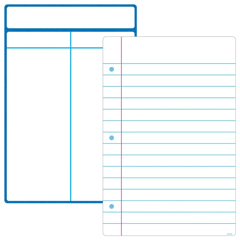 Trend Enterprises Wipe-Off Note Sheets (T 19015)