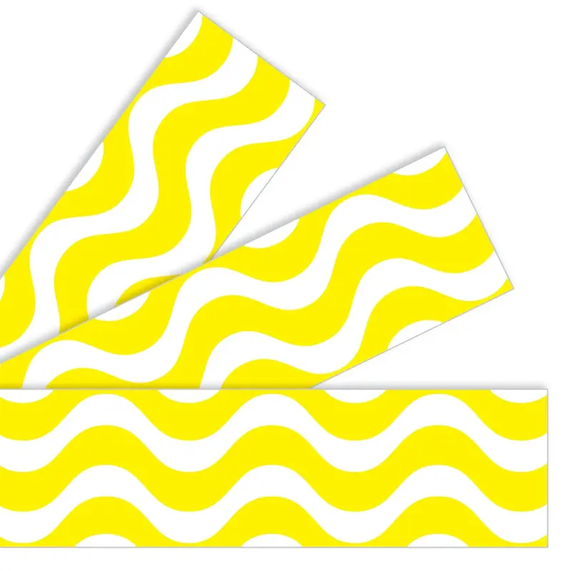 Trend Wavy Yellow Bolder Borders (85340)