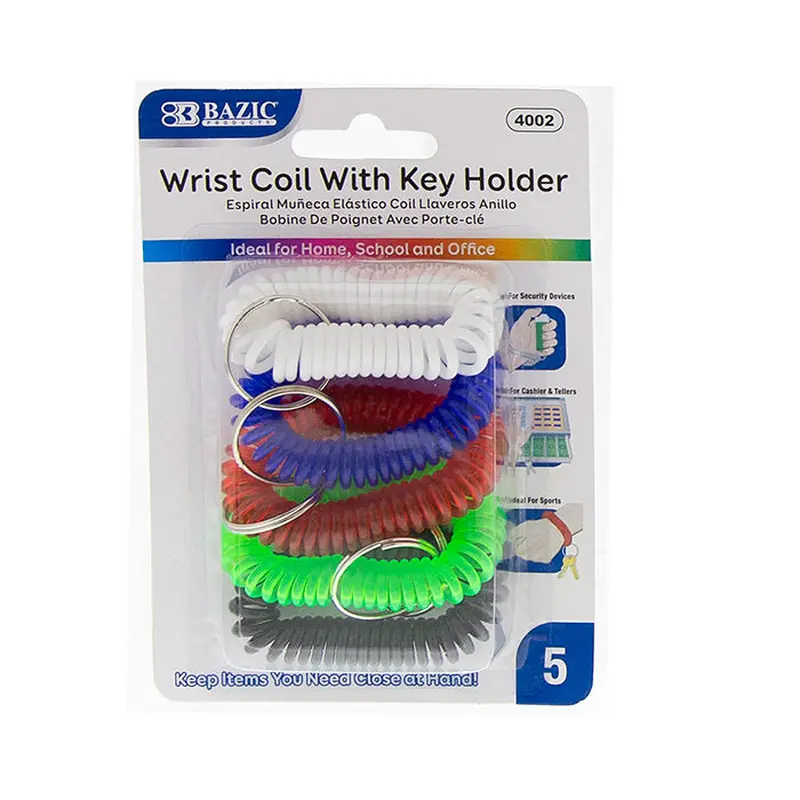 BAZIC WRIST COIL W/KEY HOLDER