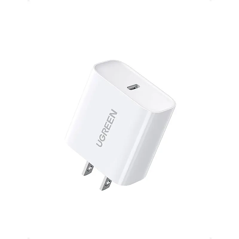 UGREEN FAST CHARGING POWER ADAPTER WITH PD 20W US (WHITE)