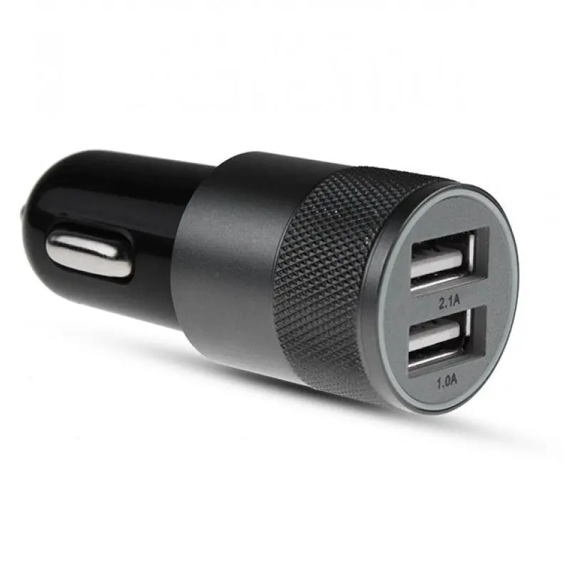 USB CHARGER - DUAL PORT 2.1AMP CAR CHARGER