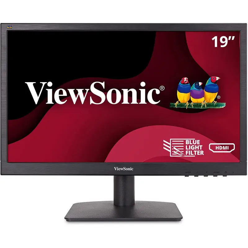 ViewSonic VA1903H - LED-backlit LCD monitor - 19" 1366 x 768 - TN- HDMI - Black