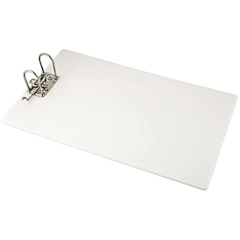 WHITE 9" x 17" CLIPBOARD