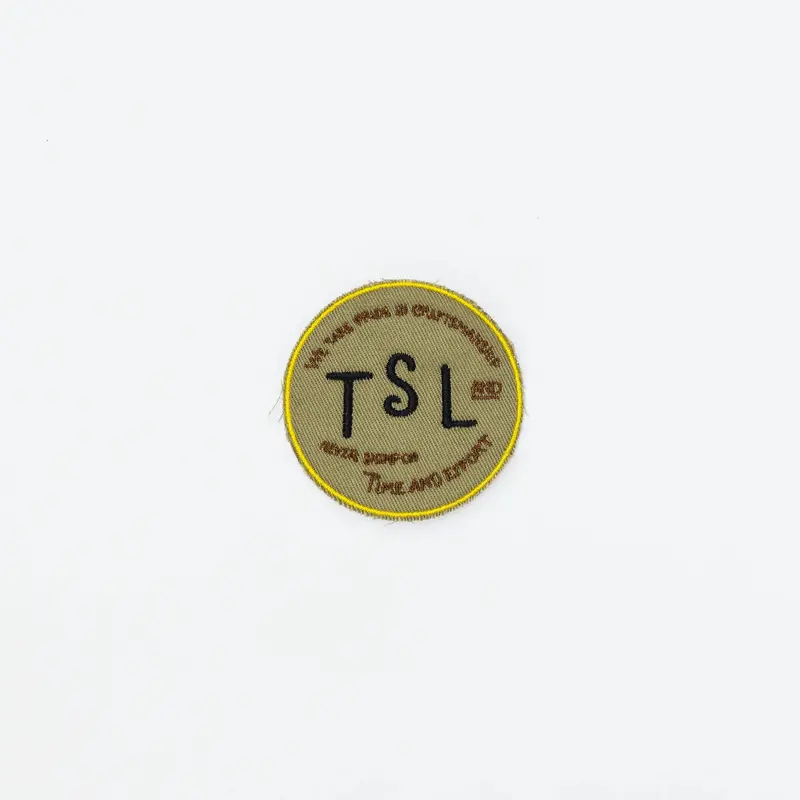 The Superior Labor TSL Circle Patch - Khaki
