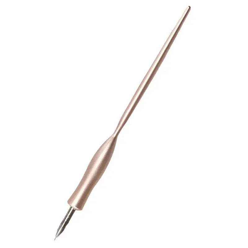 Tom's Studio Flourish Calligraphy Pen - Rose Gold (Straight)