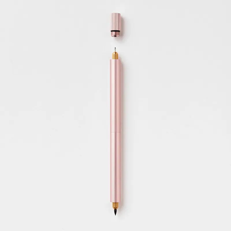 Tom's Studio Lumos Pro The Infinitely Refillable Pen - Rose Gold (Duo Tip)