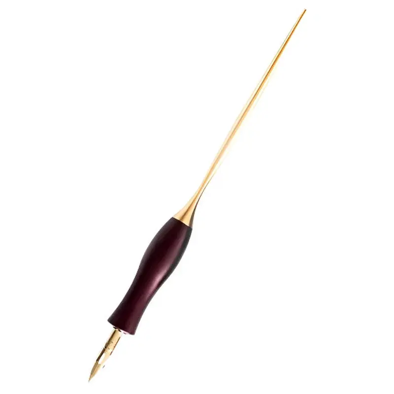 Tom's Studio Bloom Calligraphy Pen - Mulberry (Straight)
