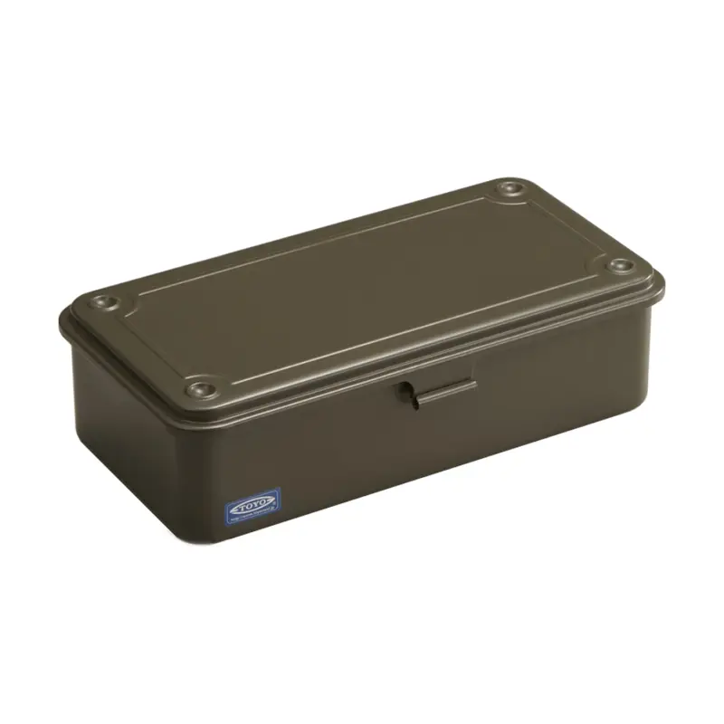 TOYO Trunk Shape Stackable Toolbox T-190 - Military Green