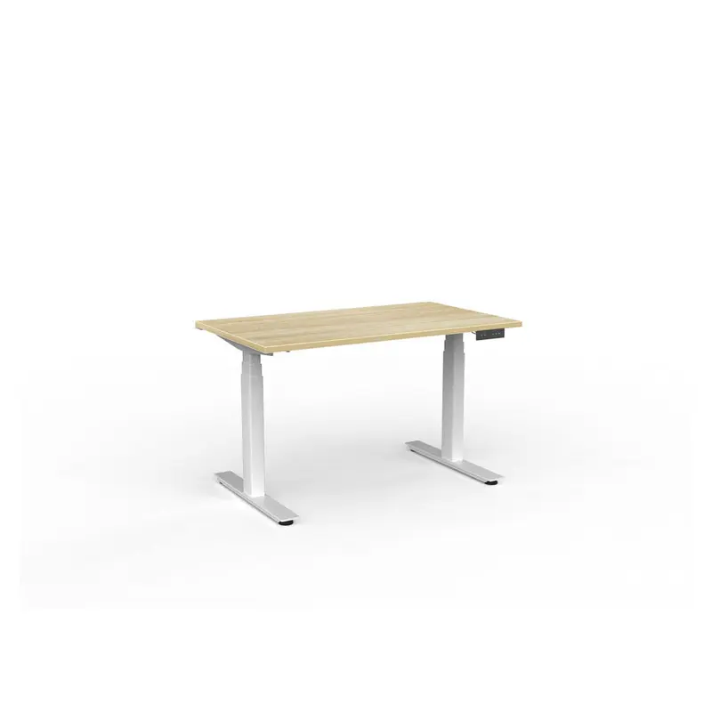 Agile Electric 2-Column Individual Desk1200 x 700 / White / White