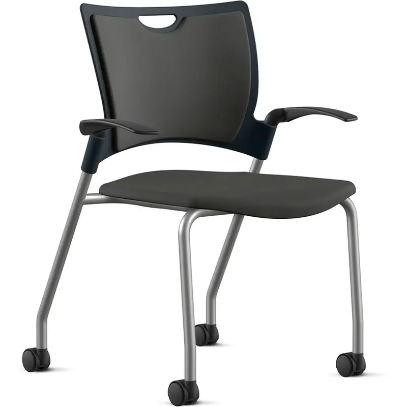9 to 5 Seating Bella Fabric Seat Mobile Stack Chair [SKU - NTF1315A12SFON]EA