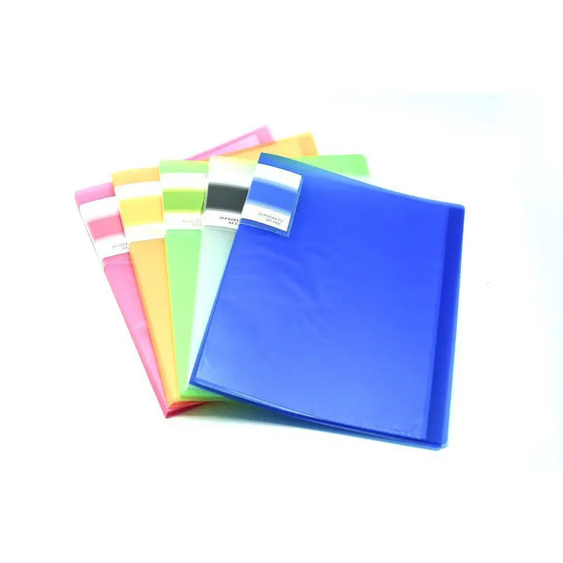 Translucent cover 20 sheet clearholderAssorted