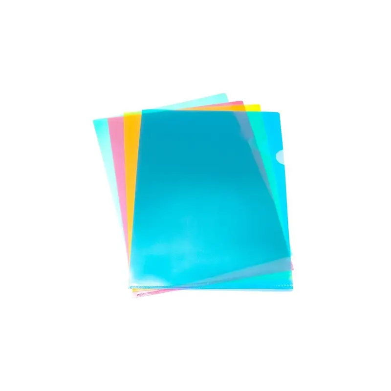 Translucent L Folder (Pack of 12)Green