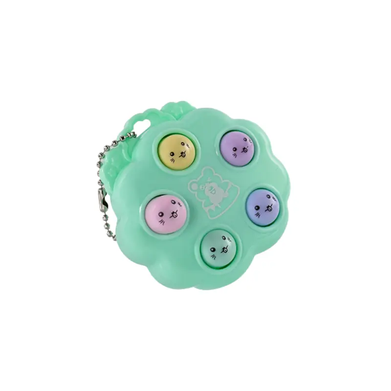 Whac-A-Mole Pop it Fidget Keychain