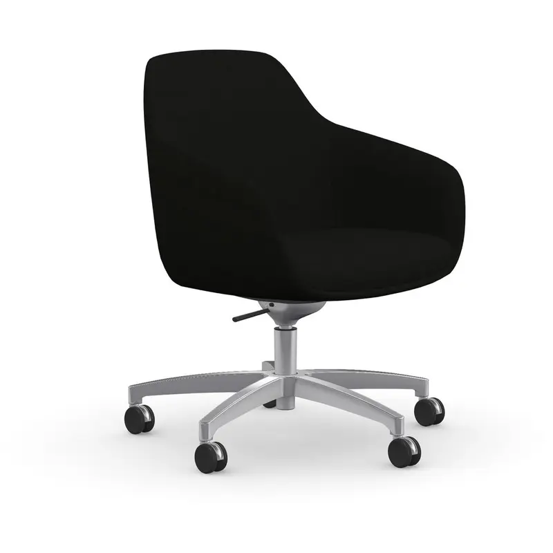 9 to 5 Seating Lilly 5-Star Base Fabric Lounge Chair [SKU - NTF9154R2PFON]EA