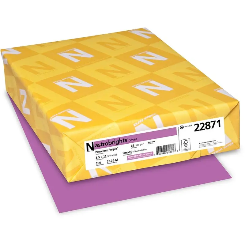 Astrobrights Colored Cardstock [SKU - WAU22871]PK