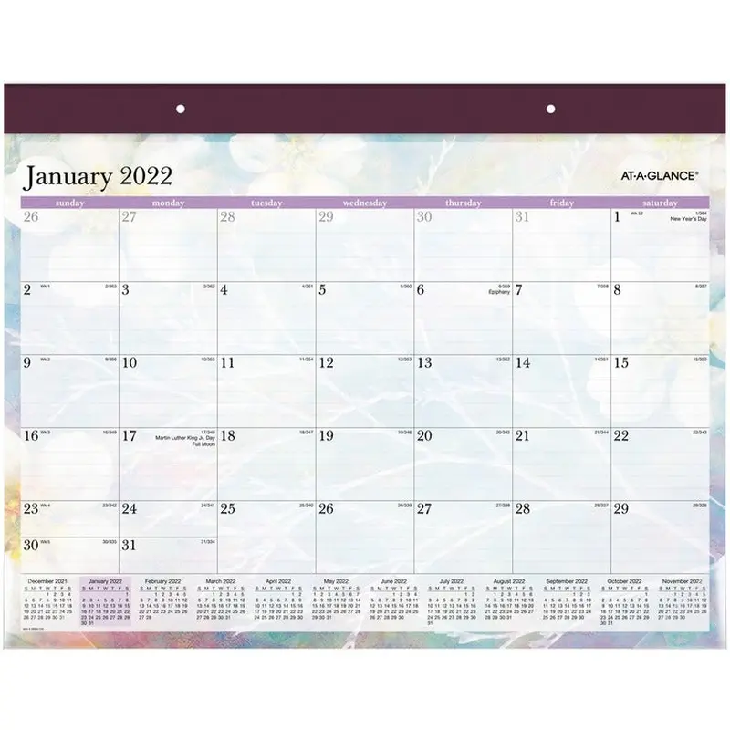 At-A-Glance Dreams Monthly Desk Pad [SKU - AAGSK83704]EA