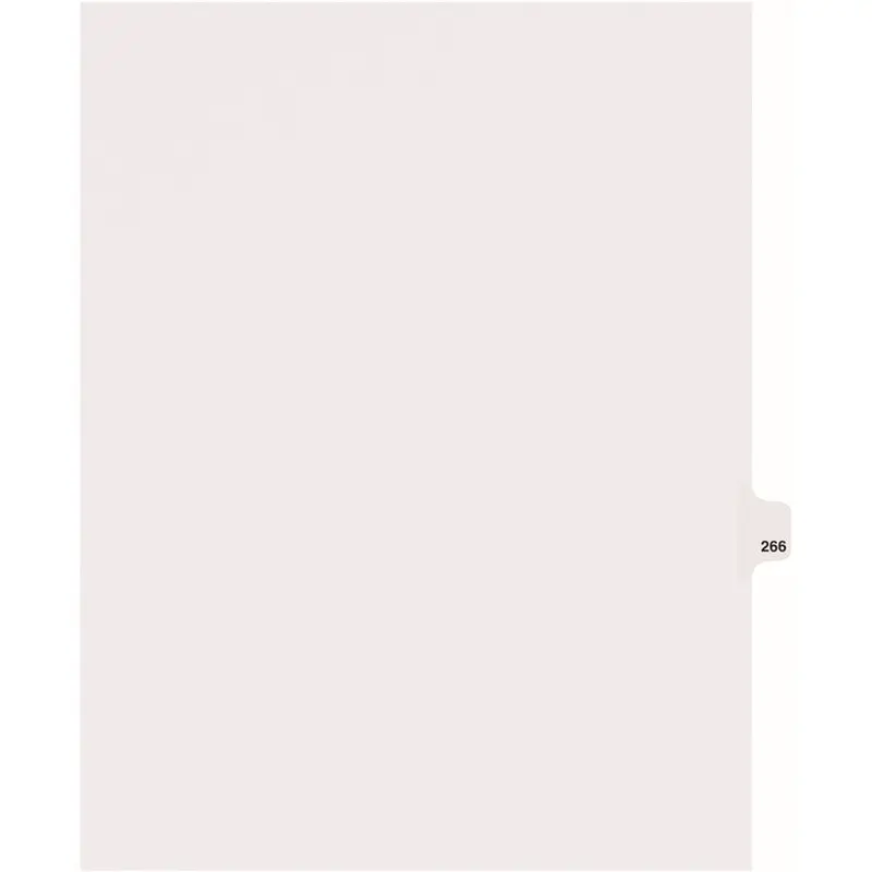 Avery Side Tab Individual Legal Dividers [SKU - AVE82482]PK