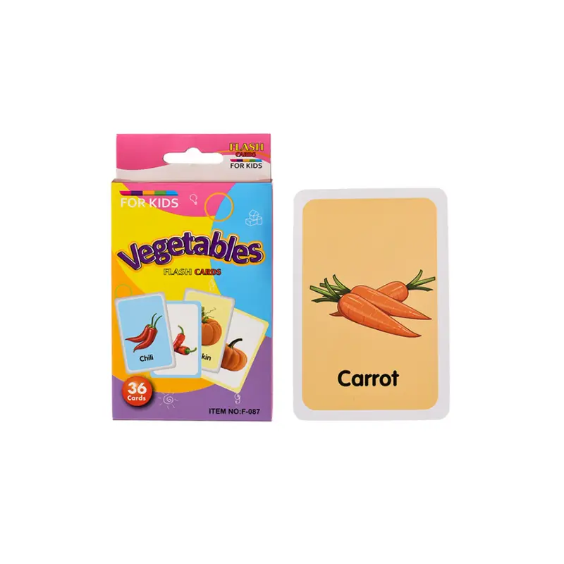 Vegetable Flash Cards