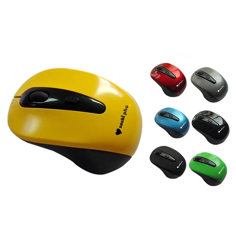 Wireless Mouse With Comfortable Hand Grip500 
